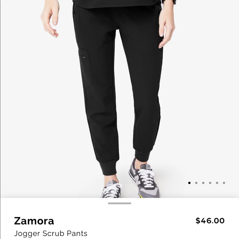 Zamora Figs XS black joggers
